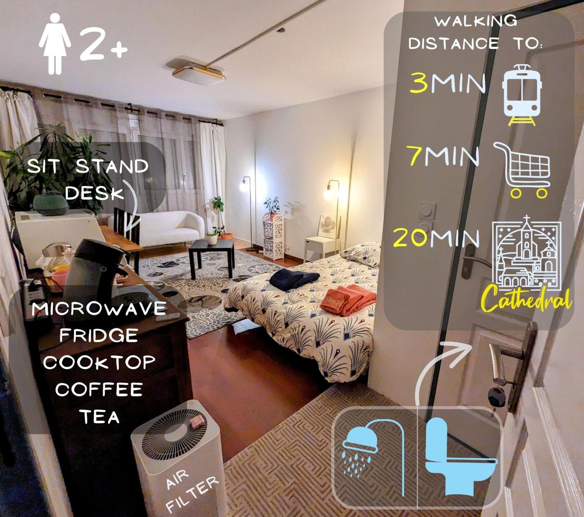 Chez Les P'Tits Loups Apartment Страсбург Екстериор снимка